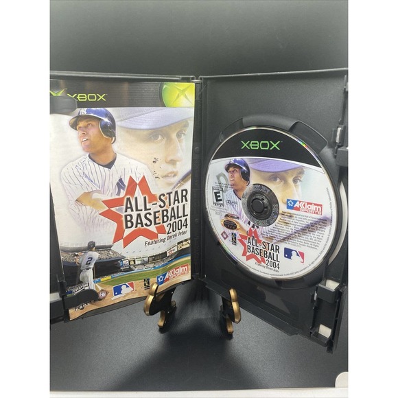 All Star Baseball 2004 Original Xbox Game Derek Jeter Complete - Picture 7 of 7